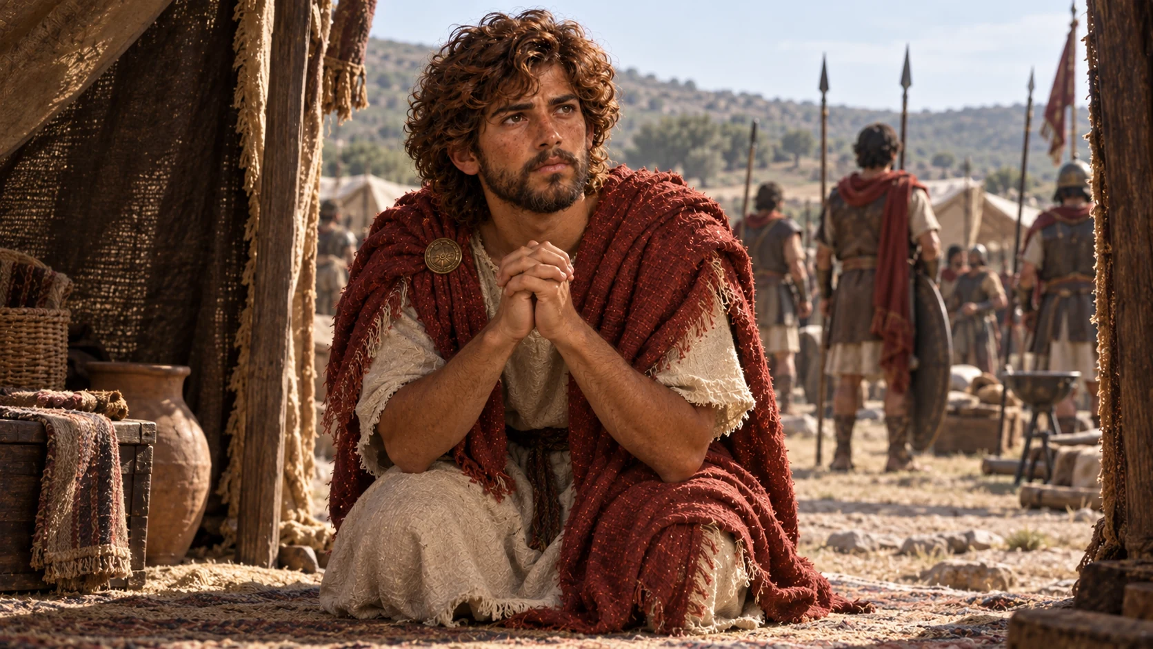 David inquires of God.