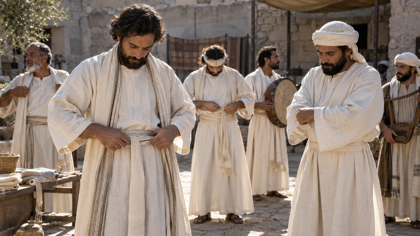 The carriers consecrate themselves.