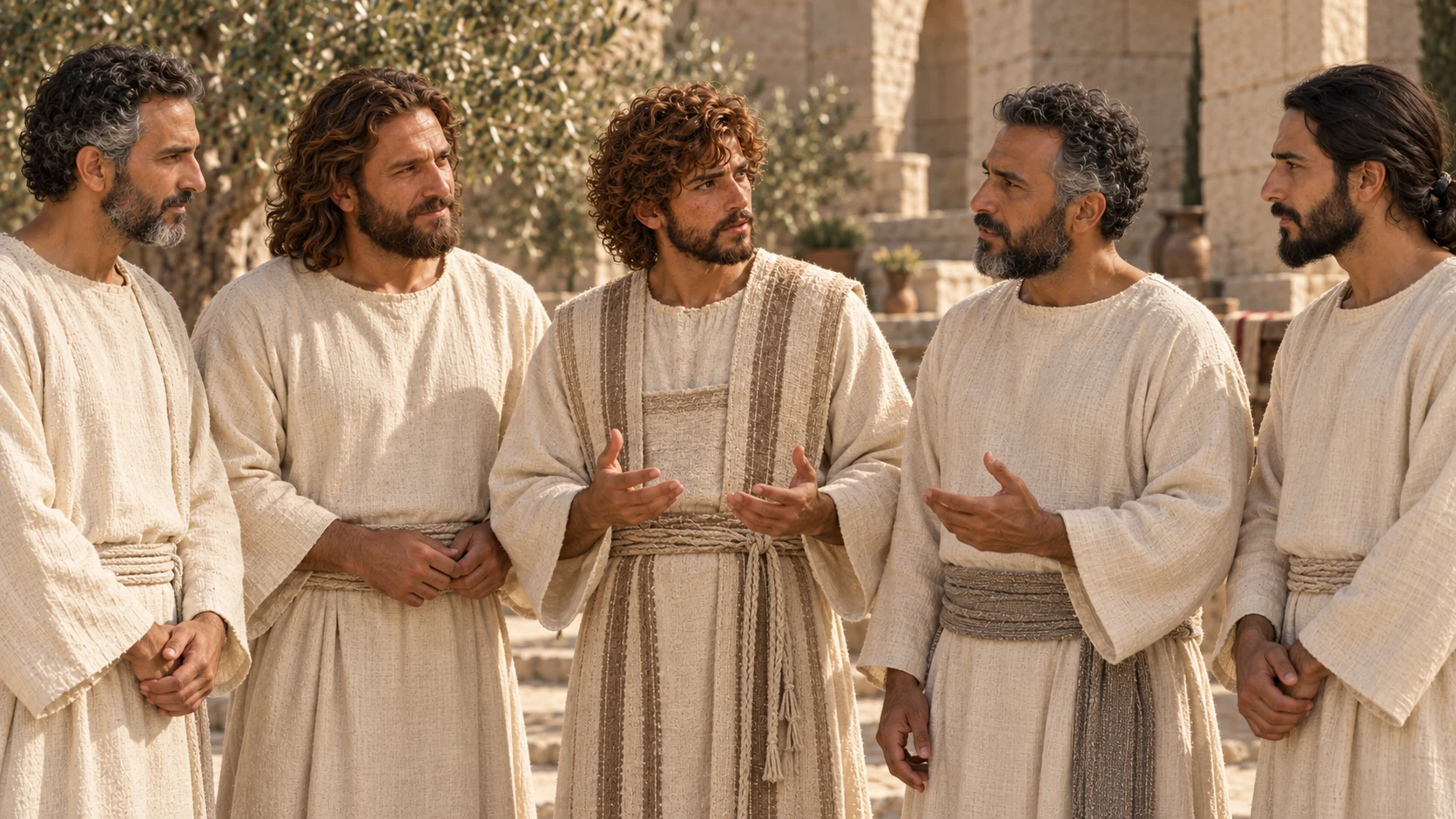 Fine linen and David’s ephod.