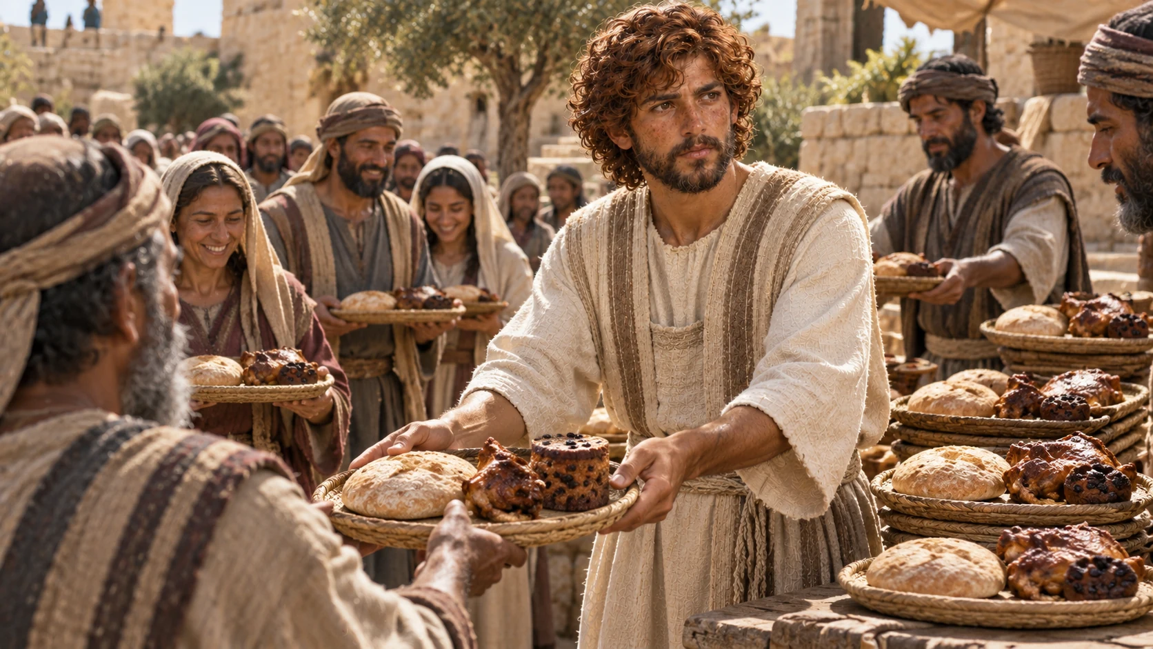 Food shared with Israel.