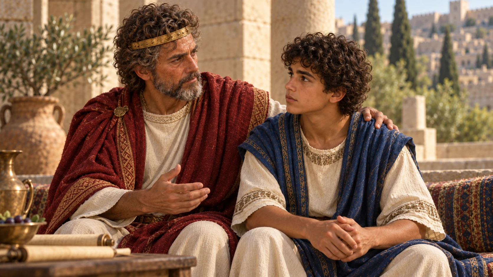 The son who will build.