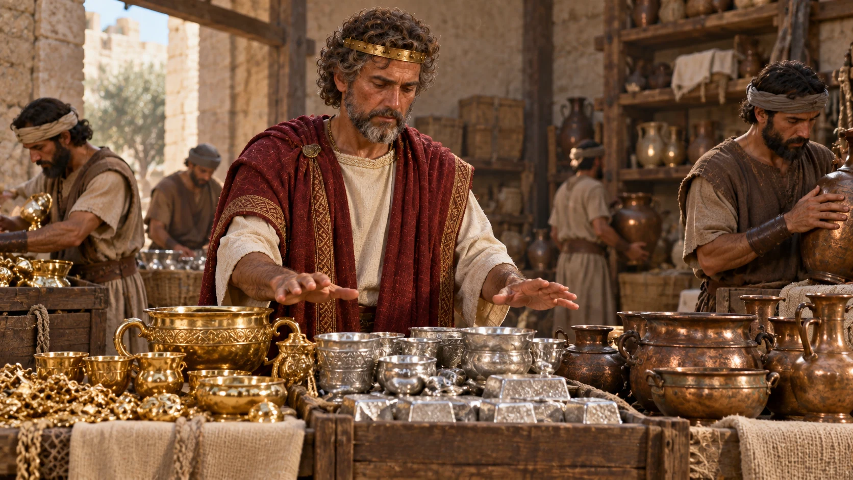 Treasure dedicated to Yahweh.