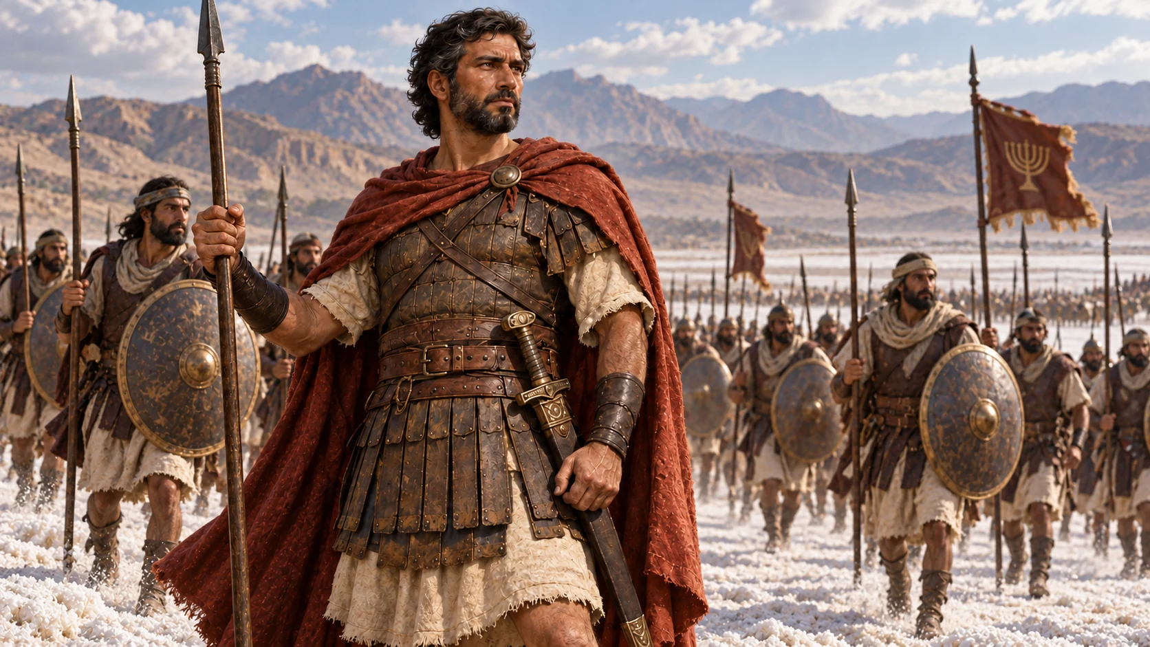 Abishai in the Salt Valley.