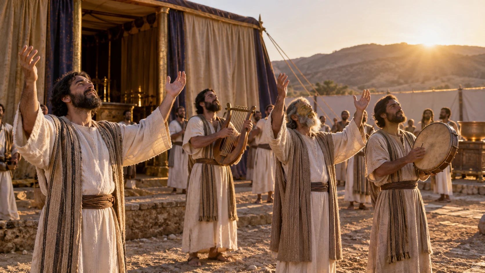 Morning and evening praise.