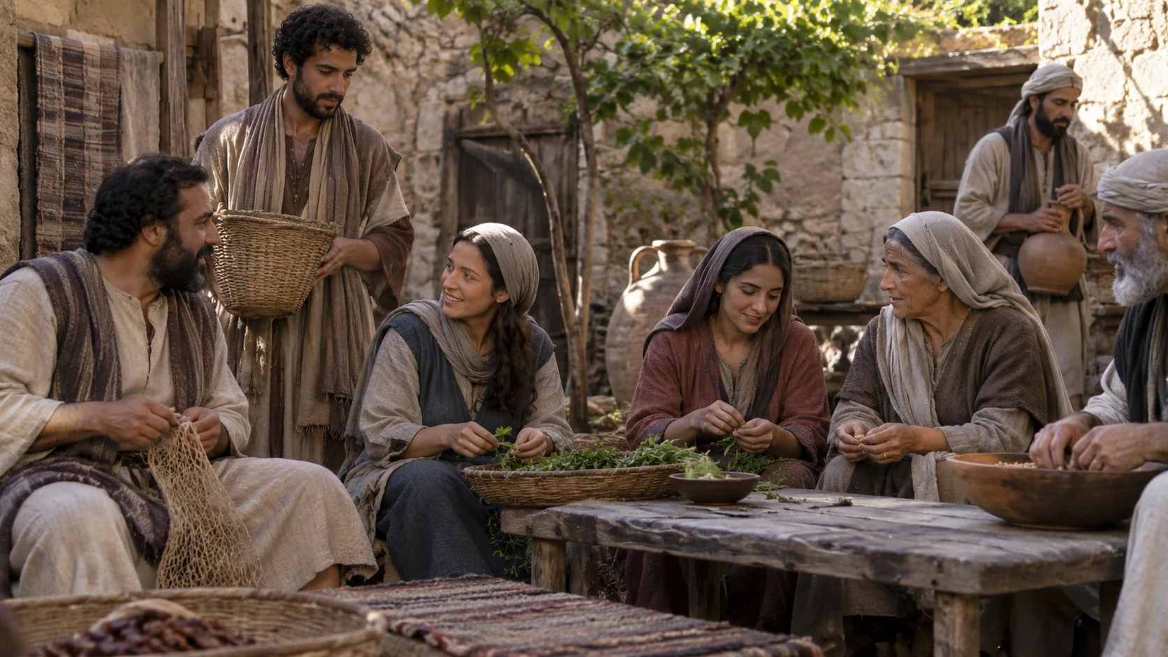 Uzziel’s two branches.