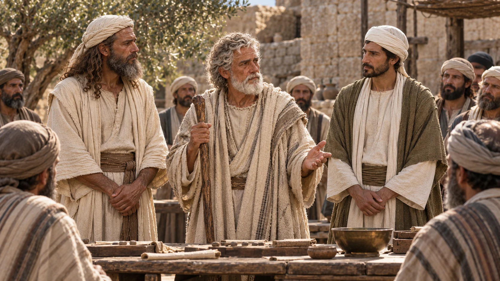 David orders the divisions.