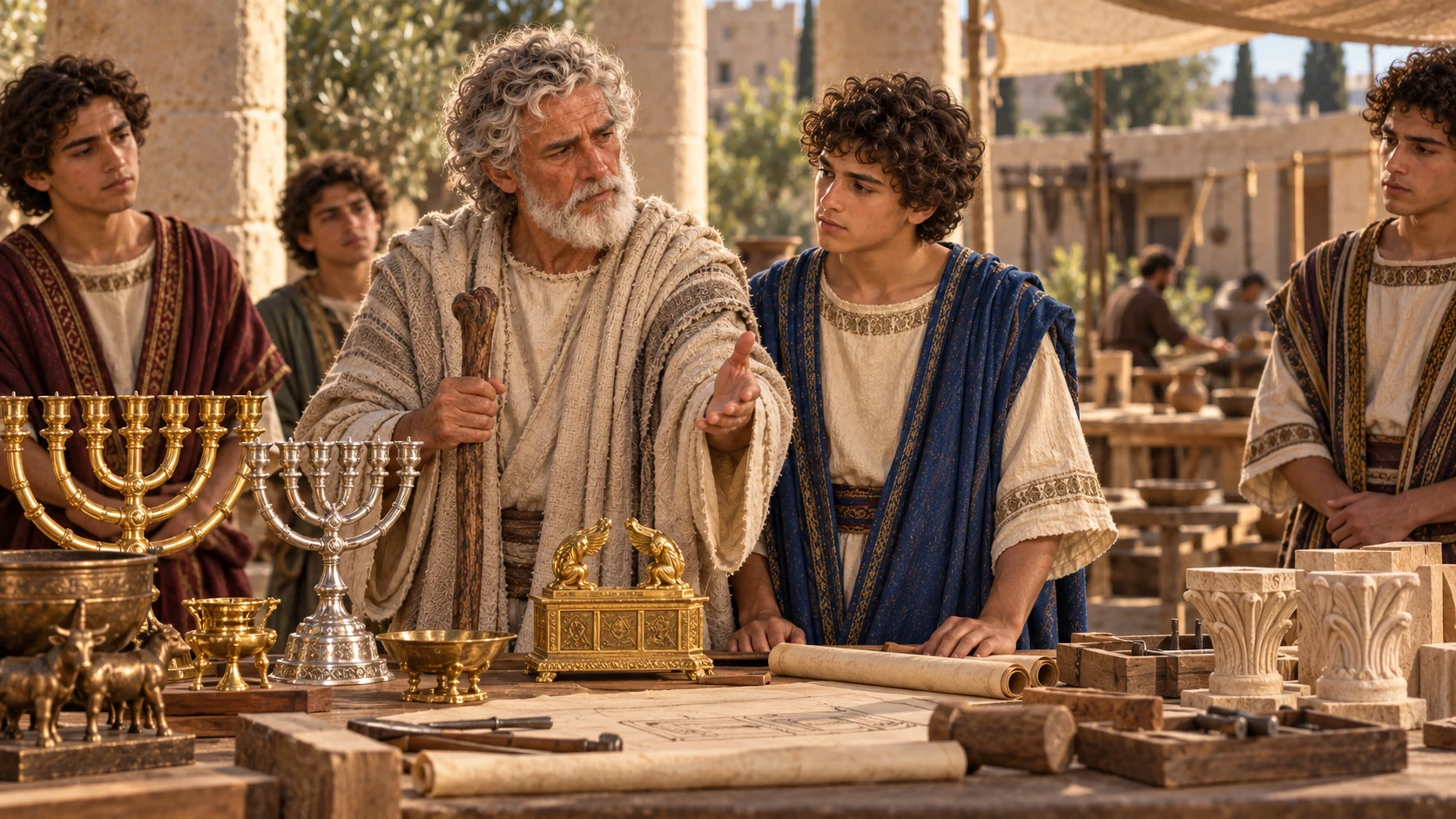 David and Solomon chosen.