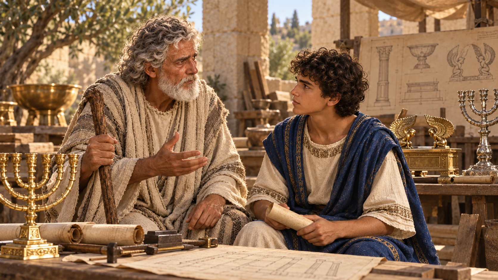 Wholehearted service and strength.