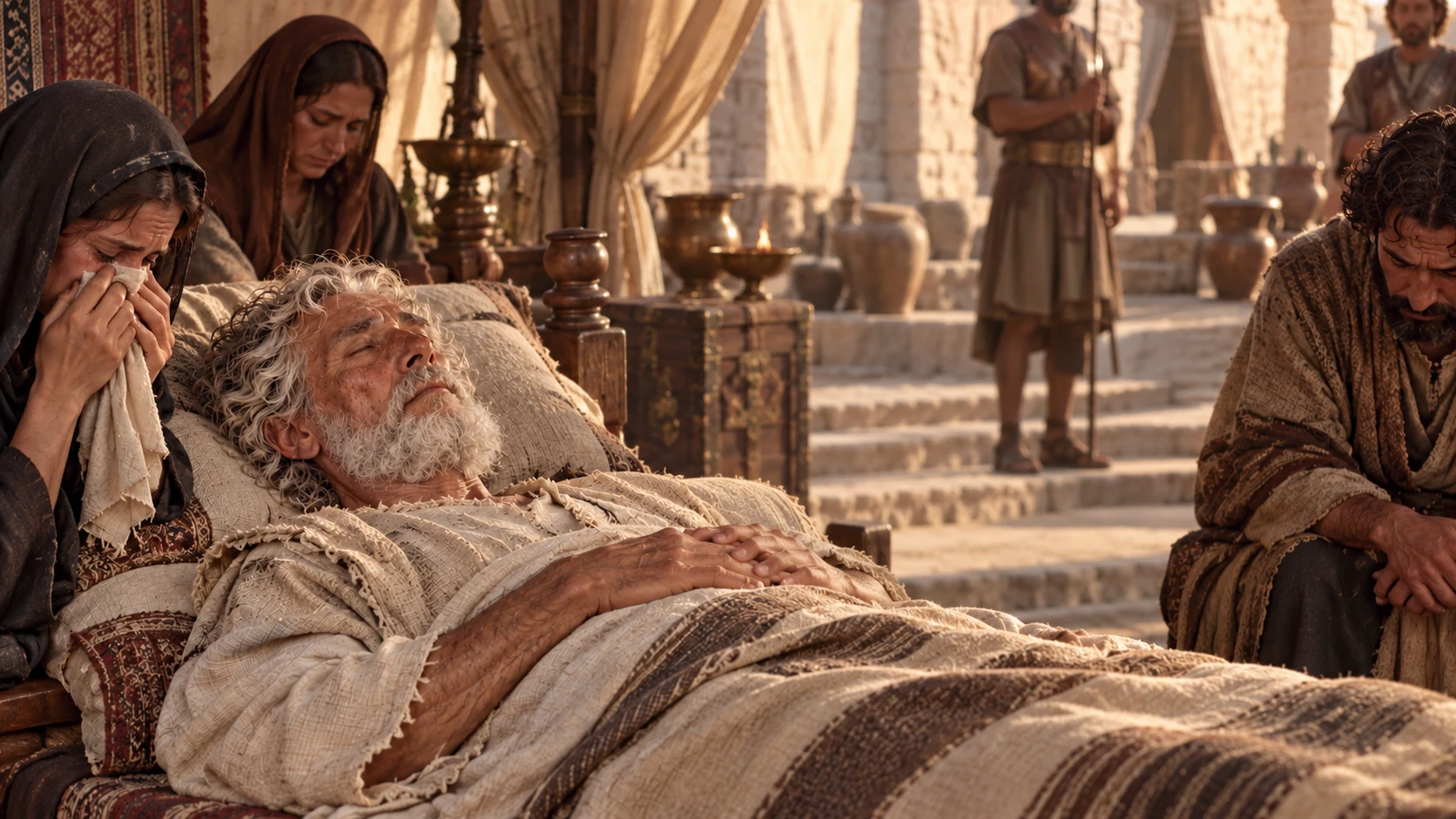David dies in good old age.