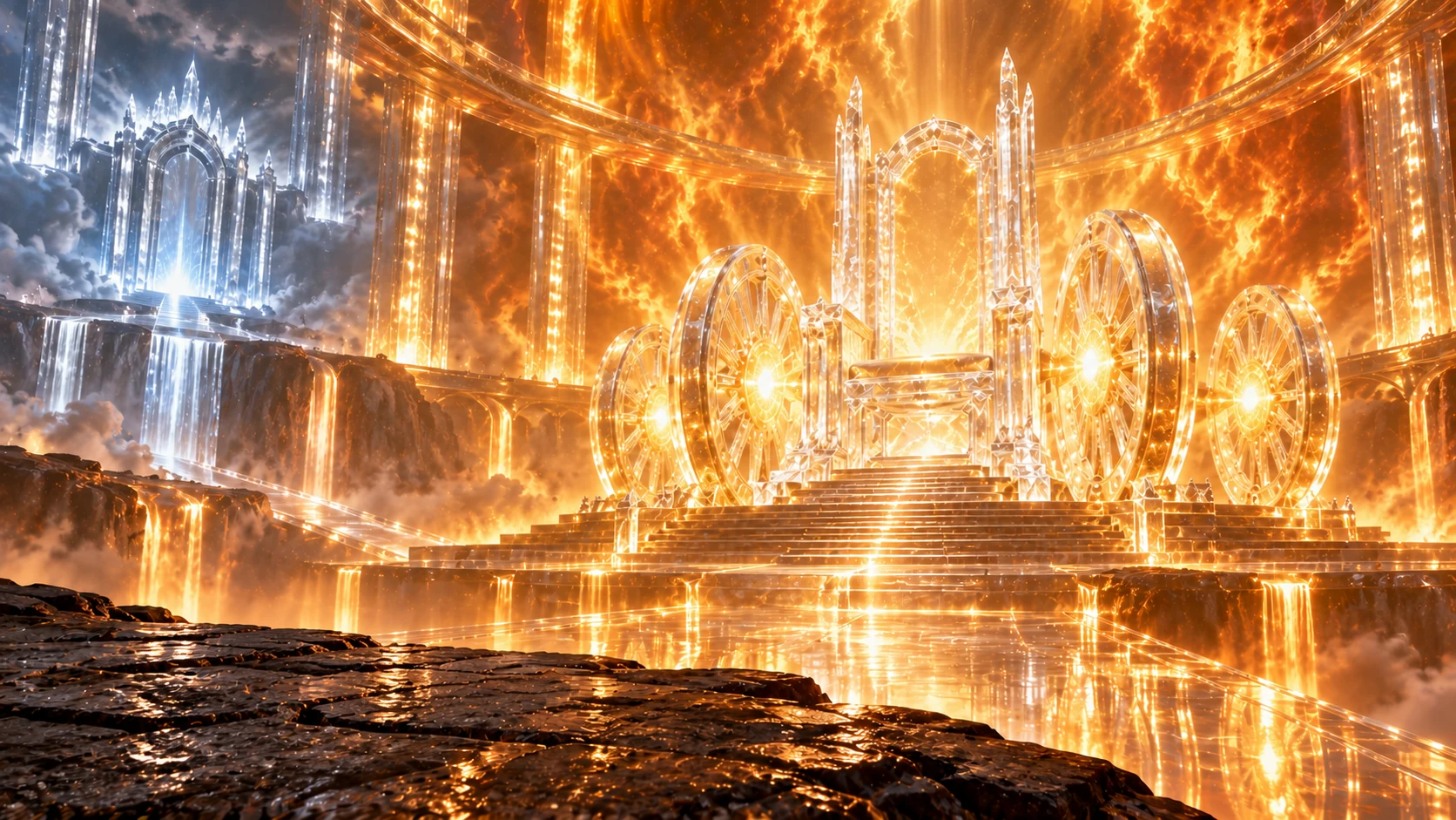 The crystal throne