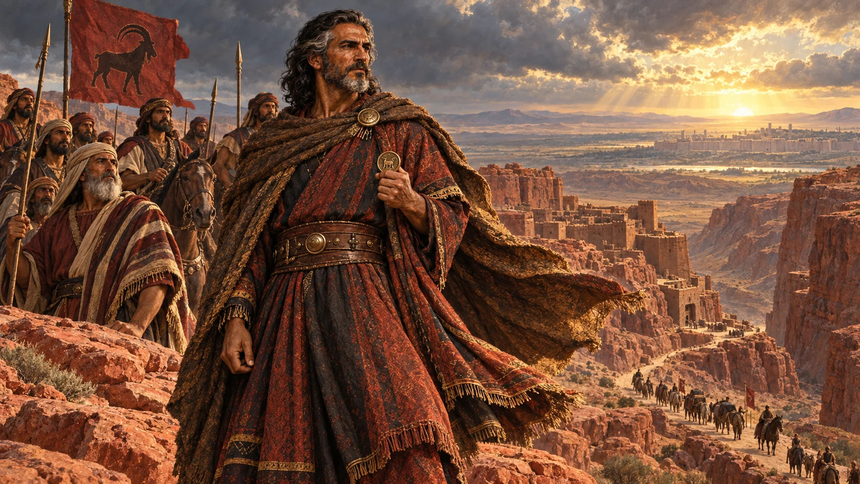 Introduce royal-born Hadad as Solomon’s adversary; create and use his dedicated era continuity.
