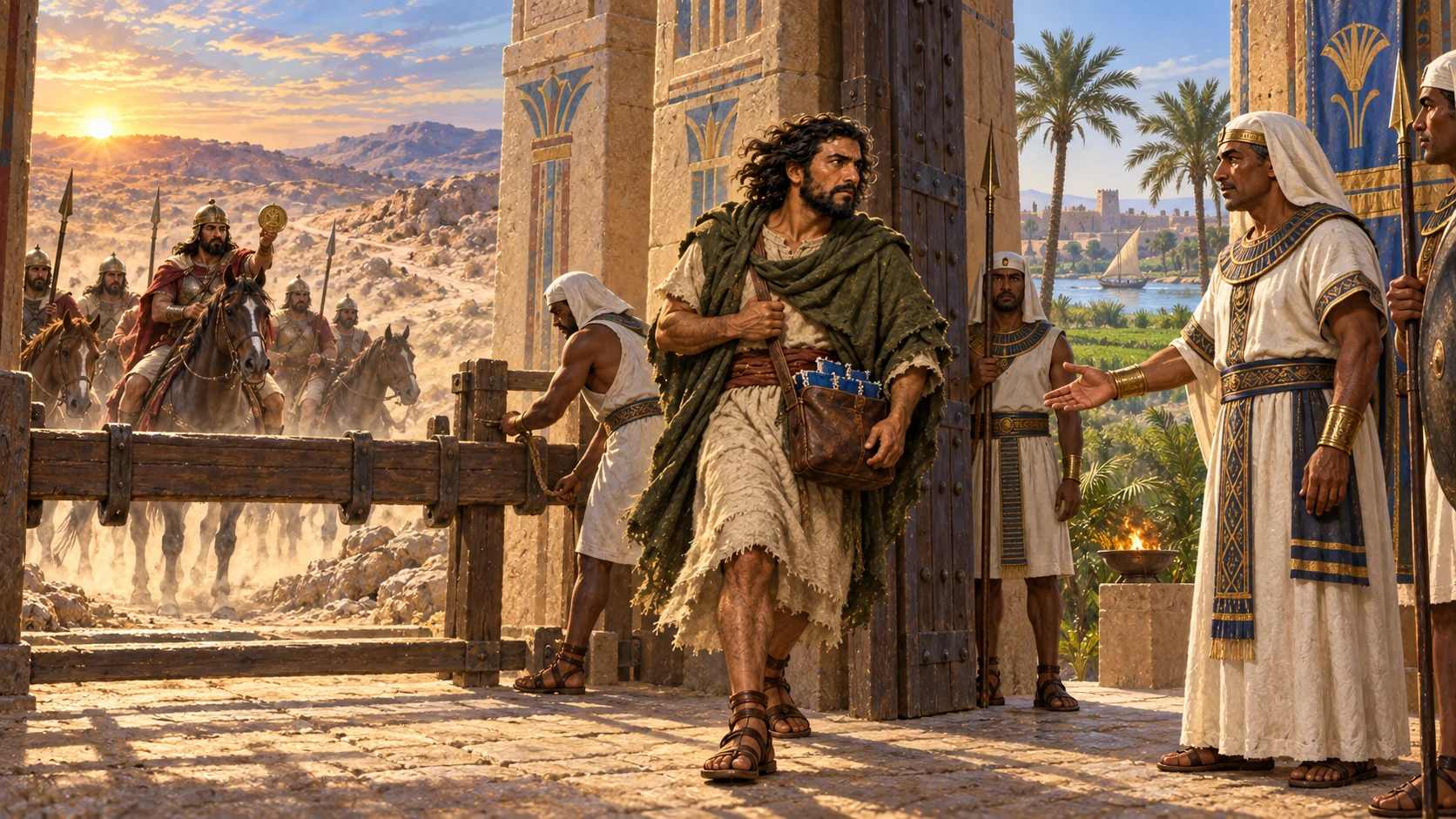 Solomon seeks Jeroboam’s death; Jeroboam escapes to Egypt under Shishak until Solomon dies.