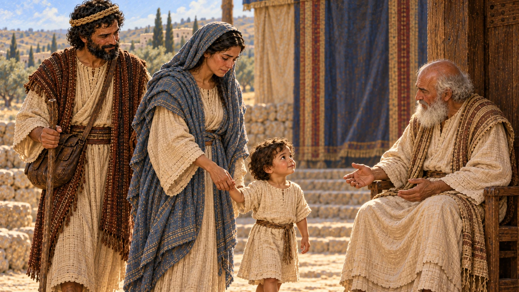 Bringing Samuel to Shiloh