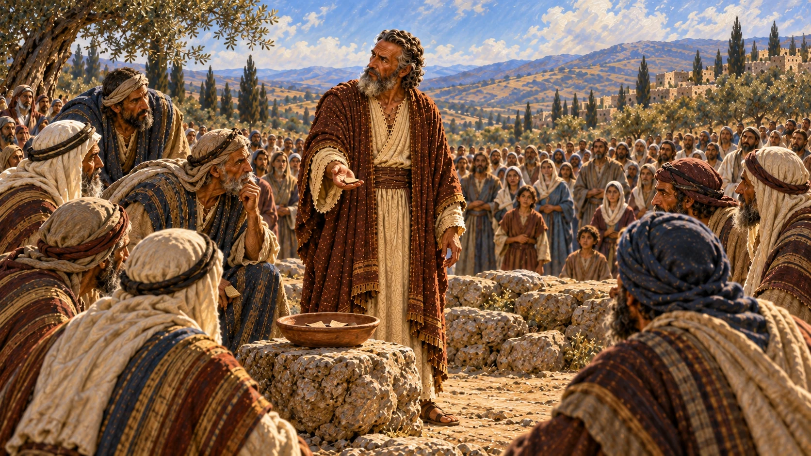 The lot falls to Saul