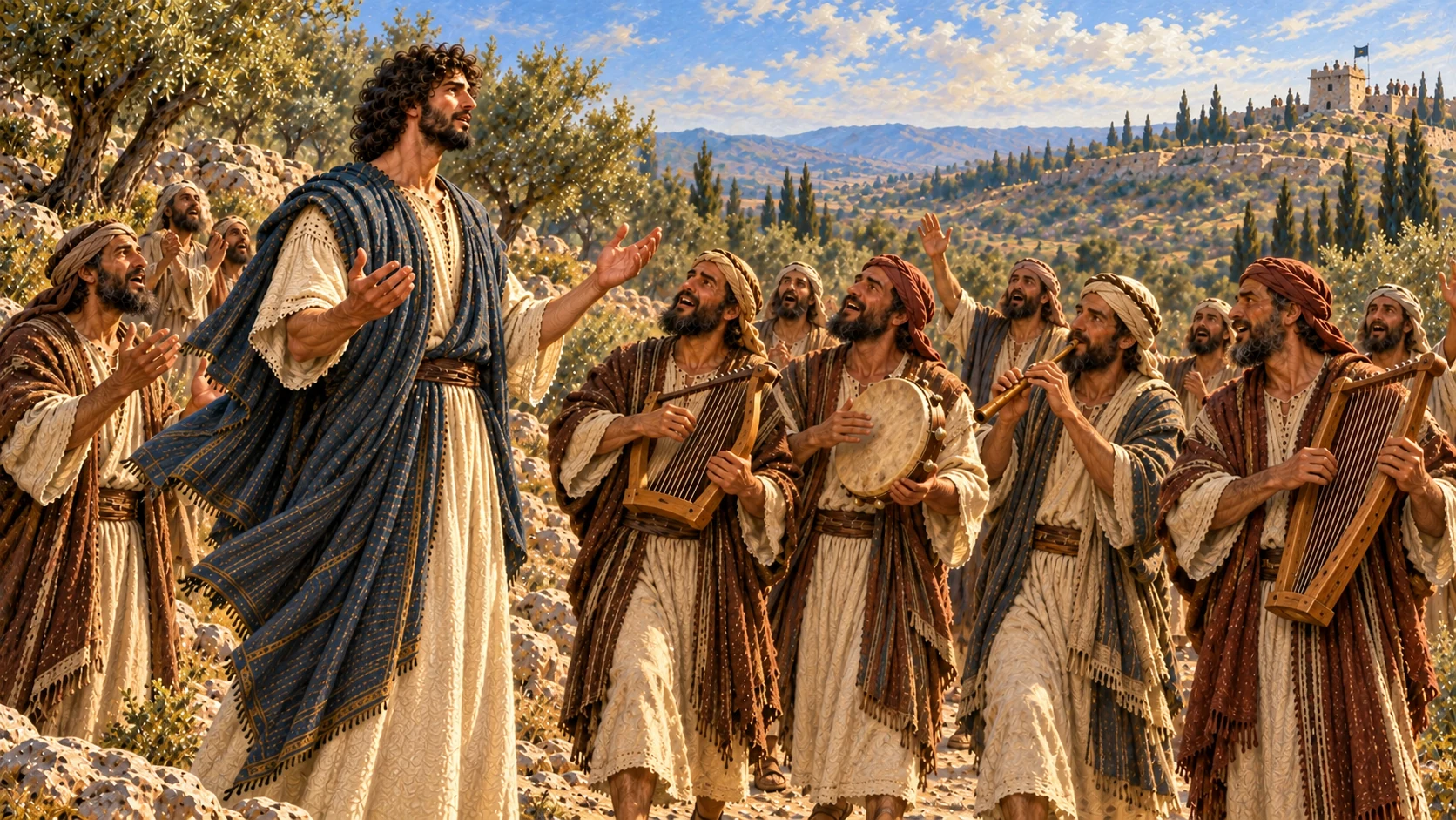 God gives Saul another heart