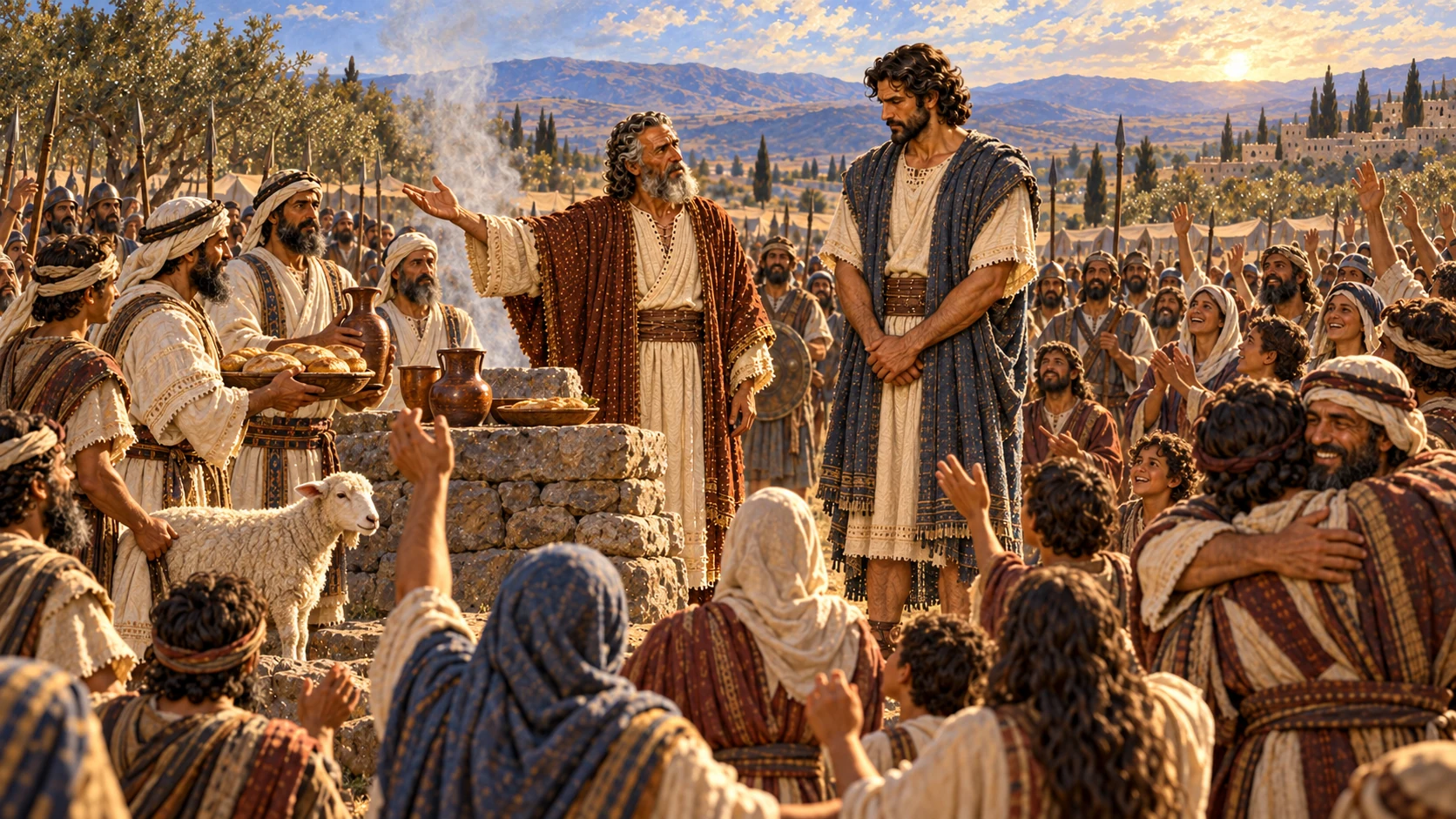 The kingdom renewed at Gilgal