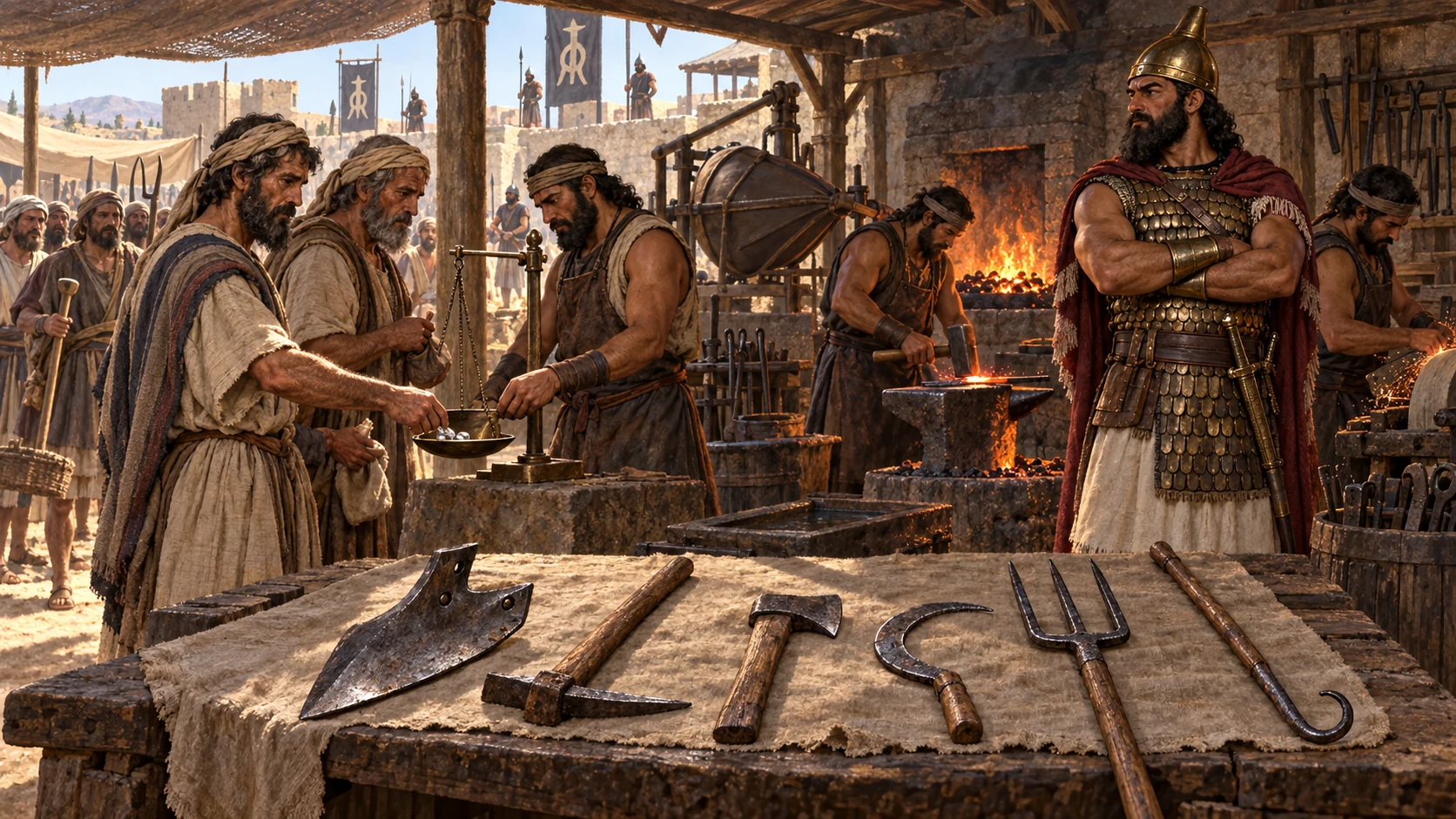 Israel has no blacksmith