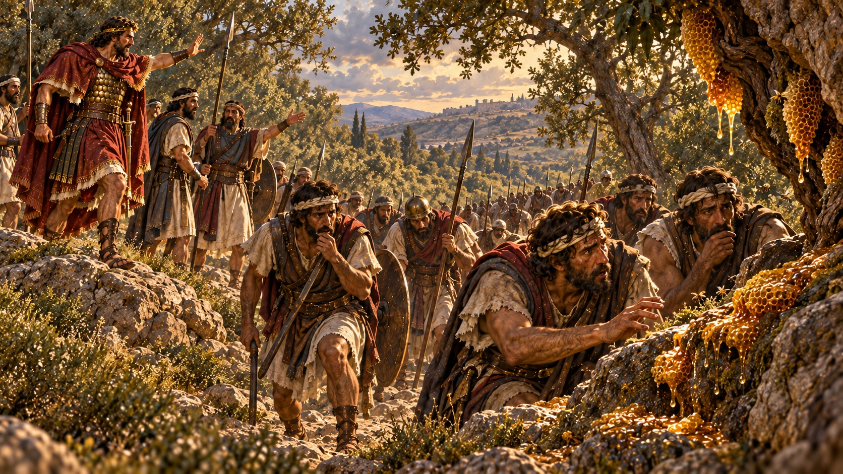 Saul's oath and the untouched honey