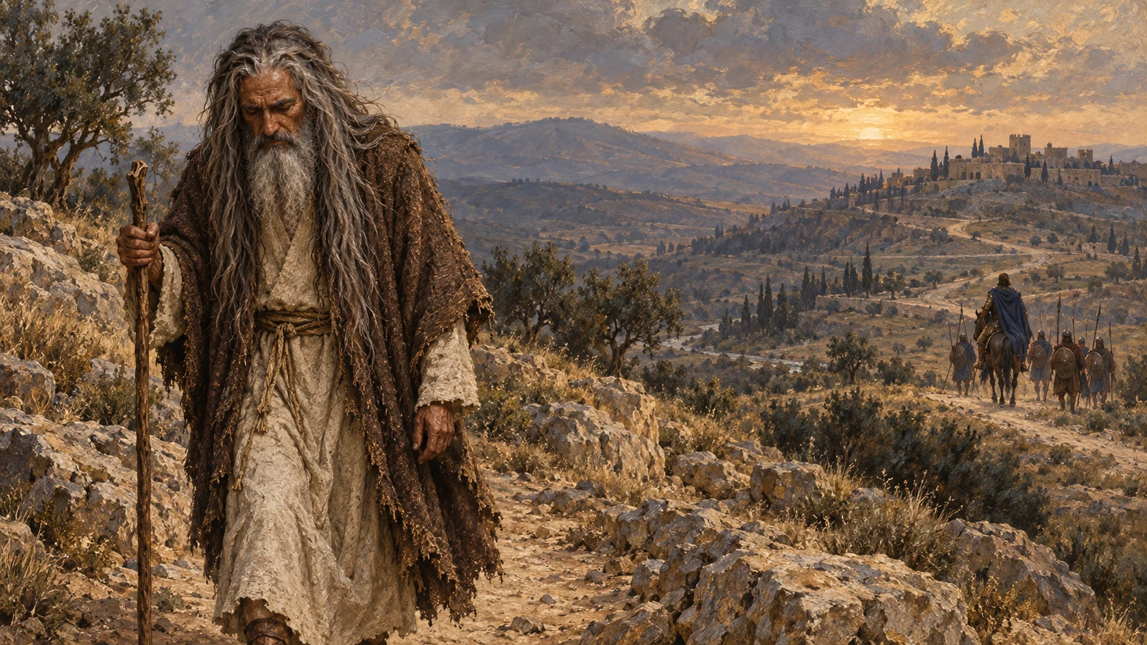 Separate roads and mourning