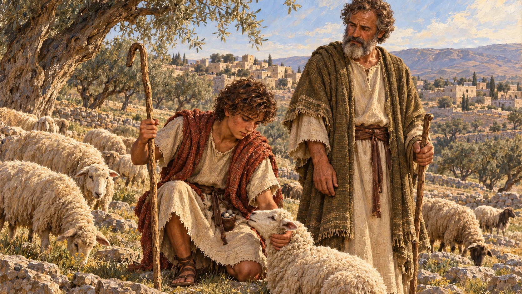 David returns to the flock