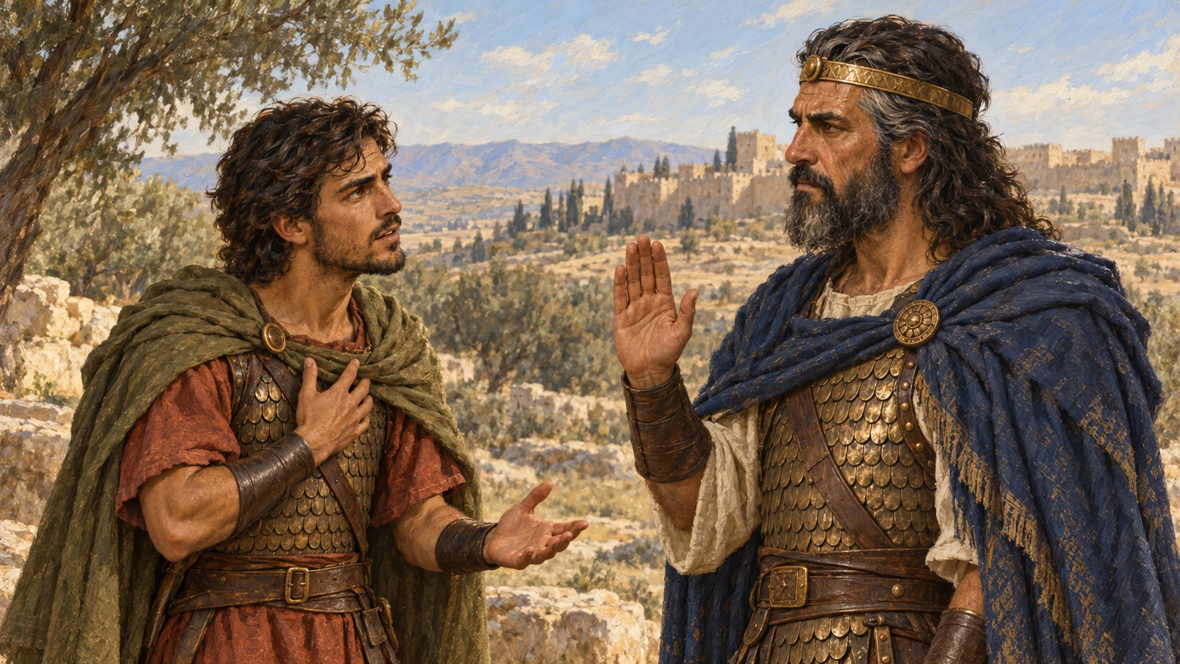 Jonathan pleads for David