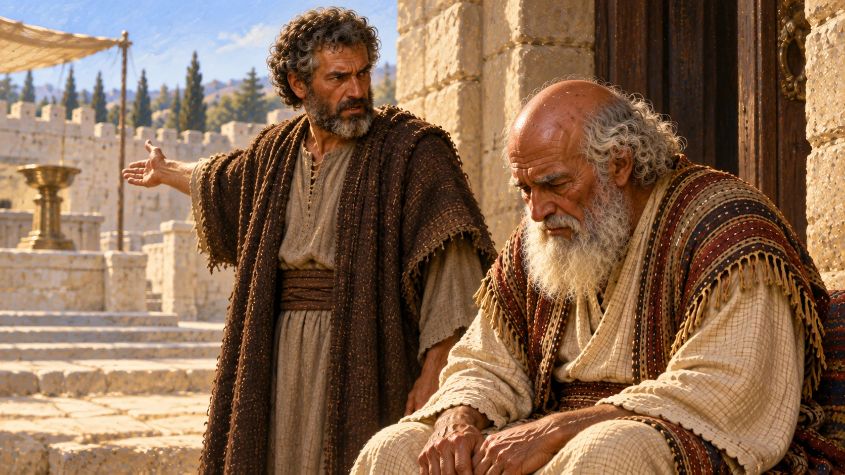 Why honor your sons above me