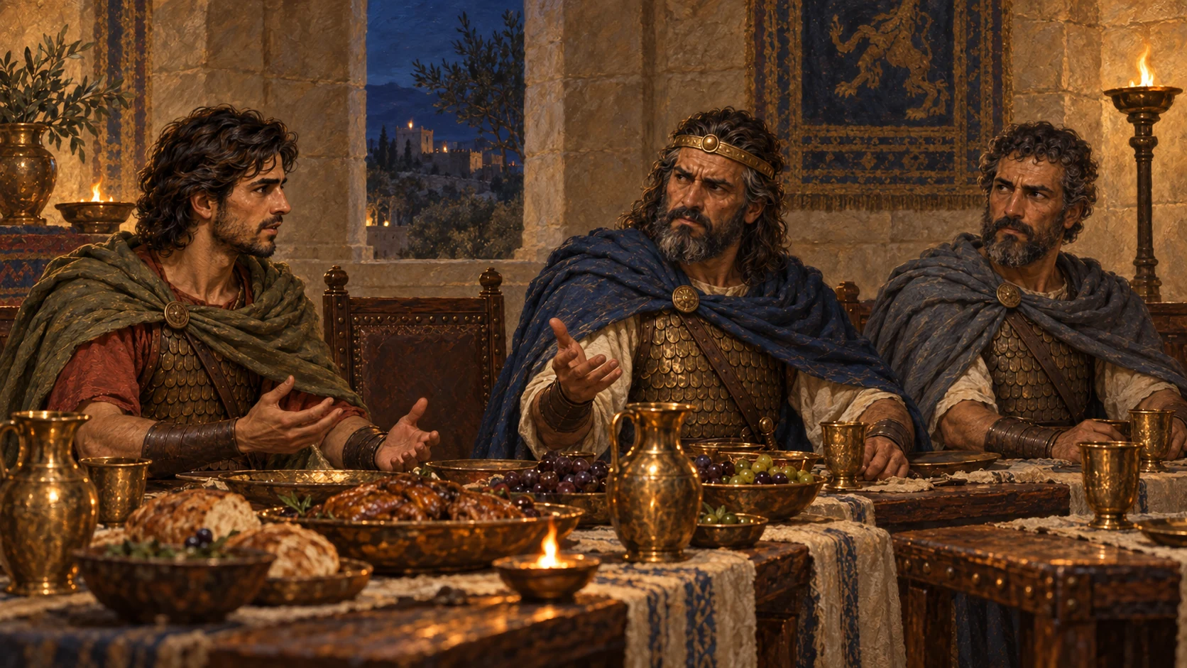 Saul asks about David