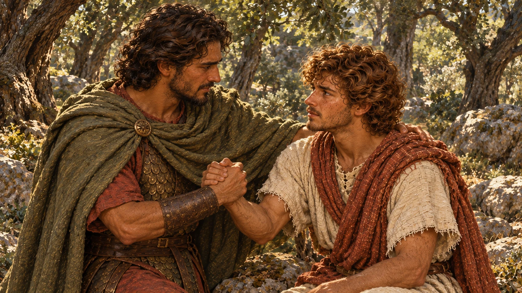 Jonathan strengthens David