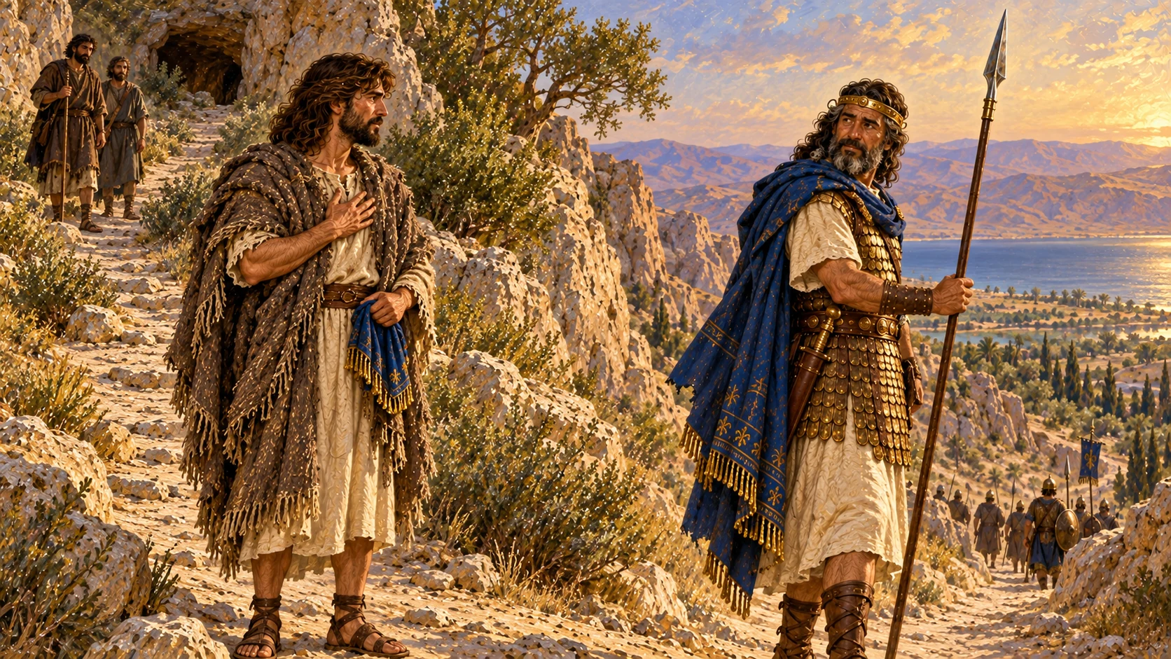 An oath and a parting