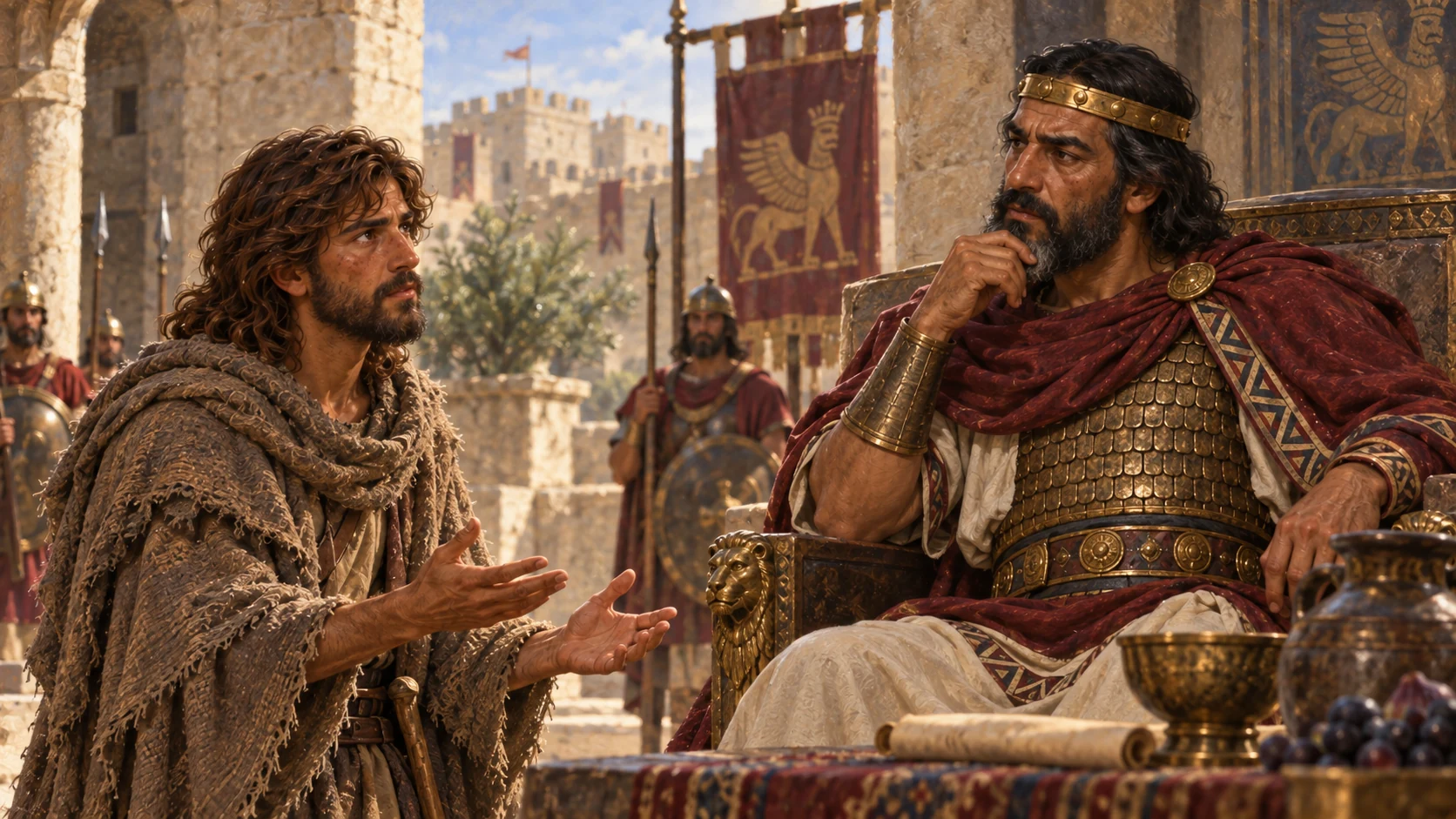 David asks Achish for a town in the countryside for his people