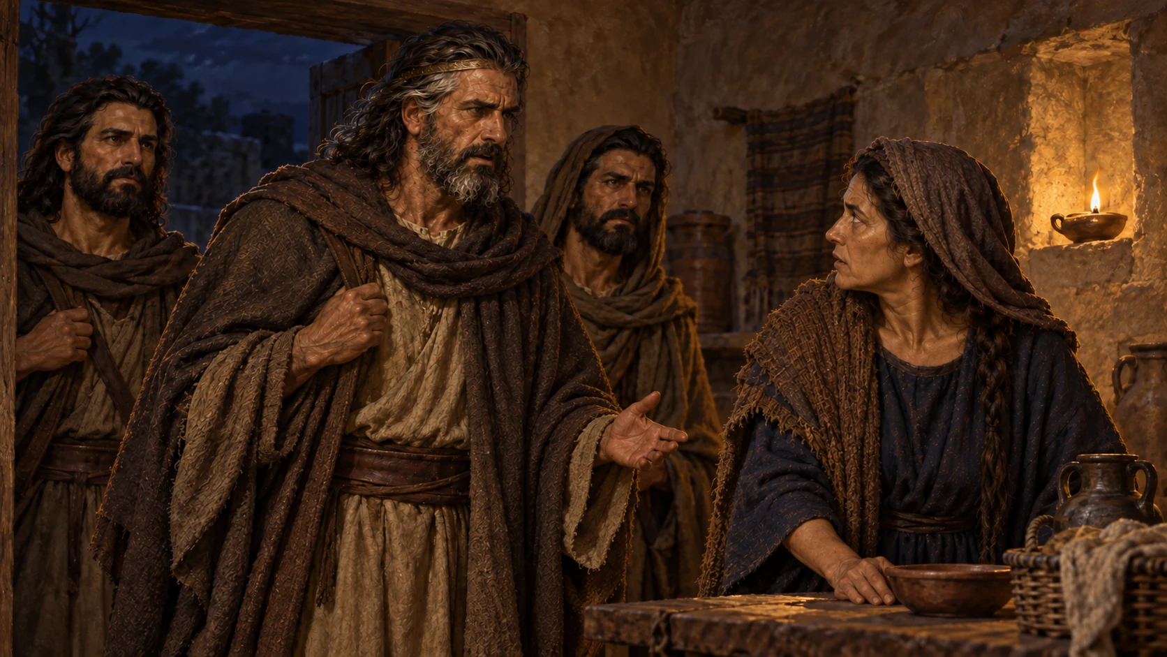 Saul names Samuel as the one he wishes to hear