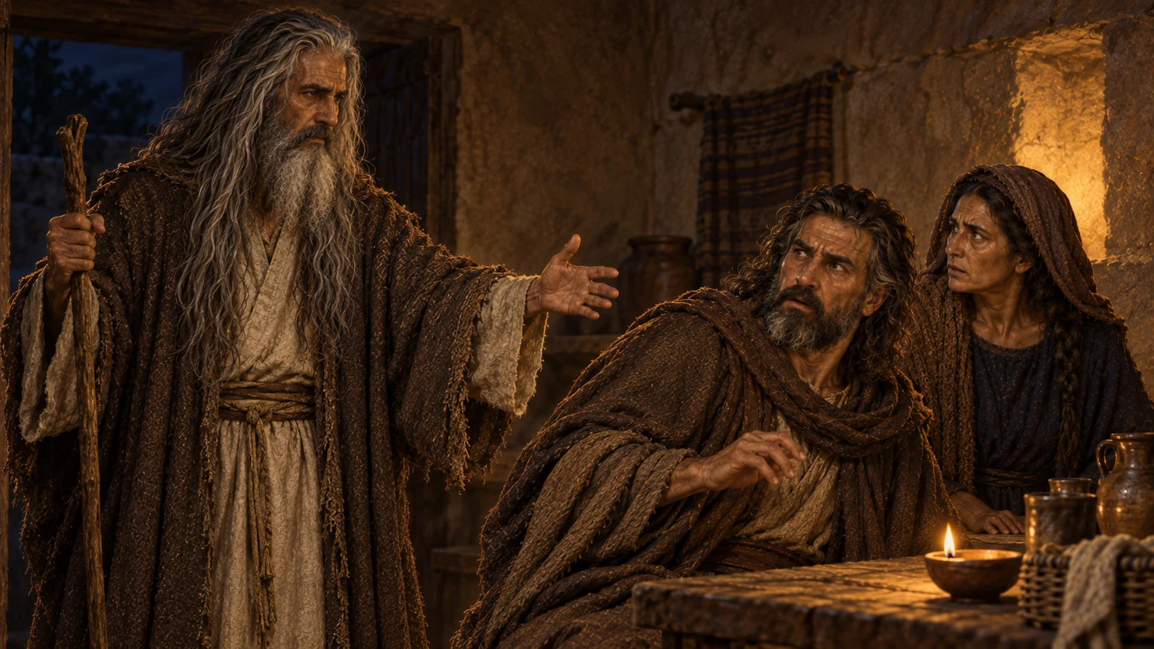 Samuel repeats that the kingdom will be given to David