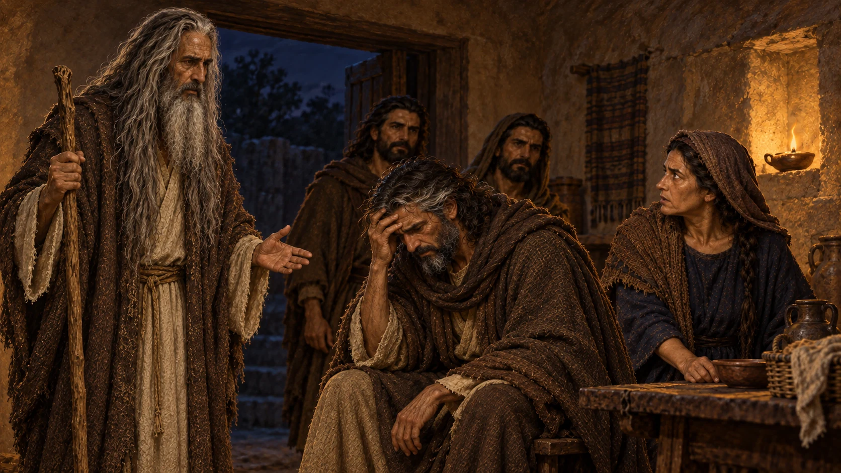 Samuel foretells Israel's defeat and the deaths of Saul and his sons