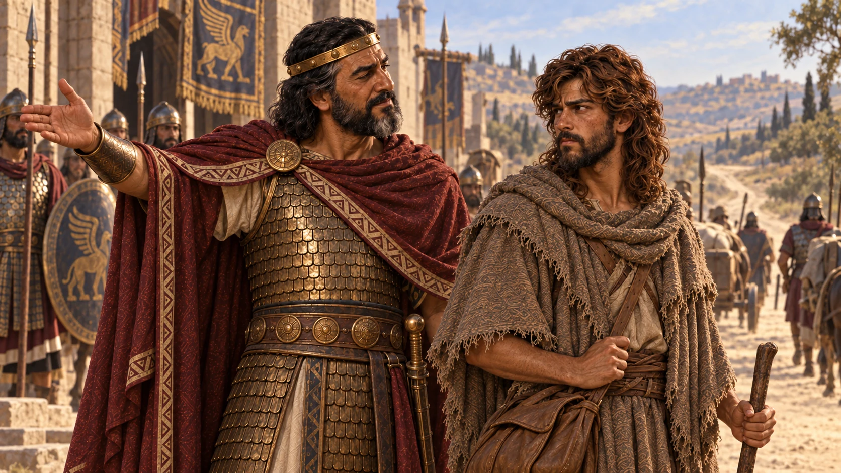 Achish orders David to return without provoking the Philistine lords