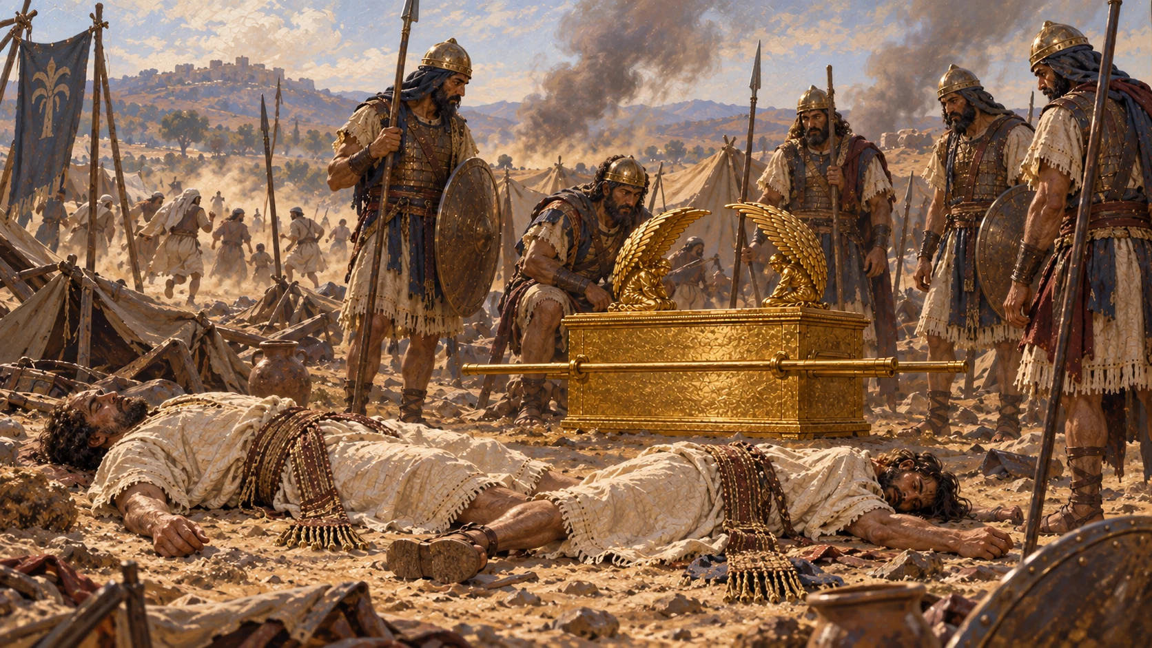 The ark is captured