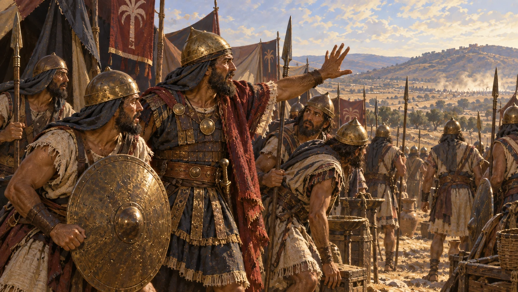 Fear in the Philistine camp