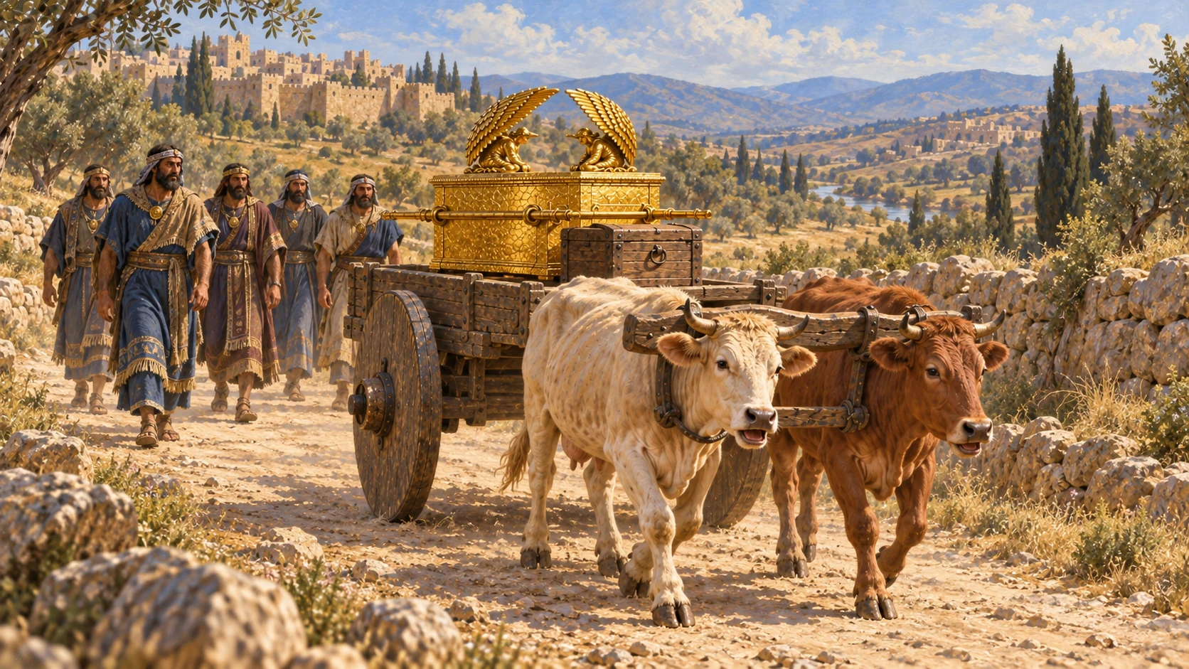 Straight toward Beth-shemesh