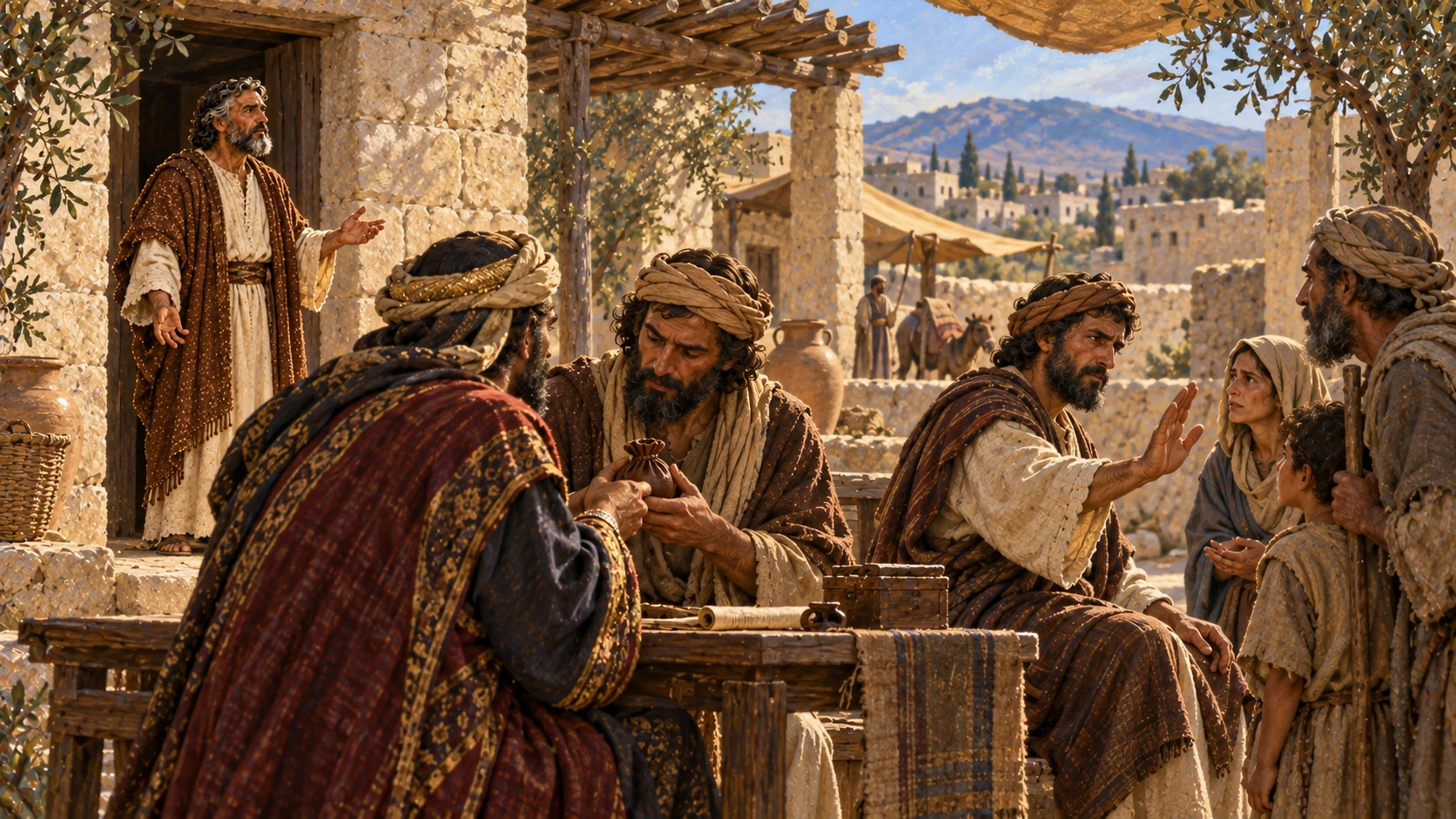 Samuel appoints his sons