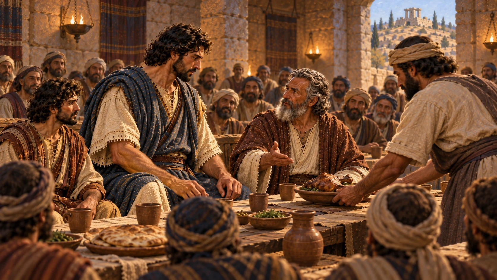 The honored place at the feast