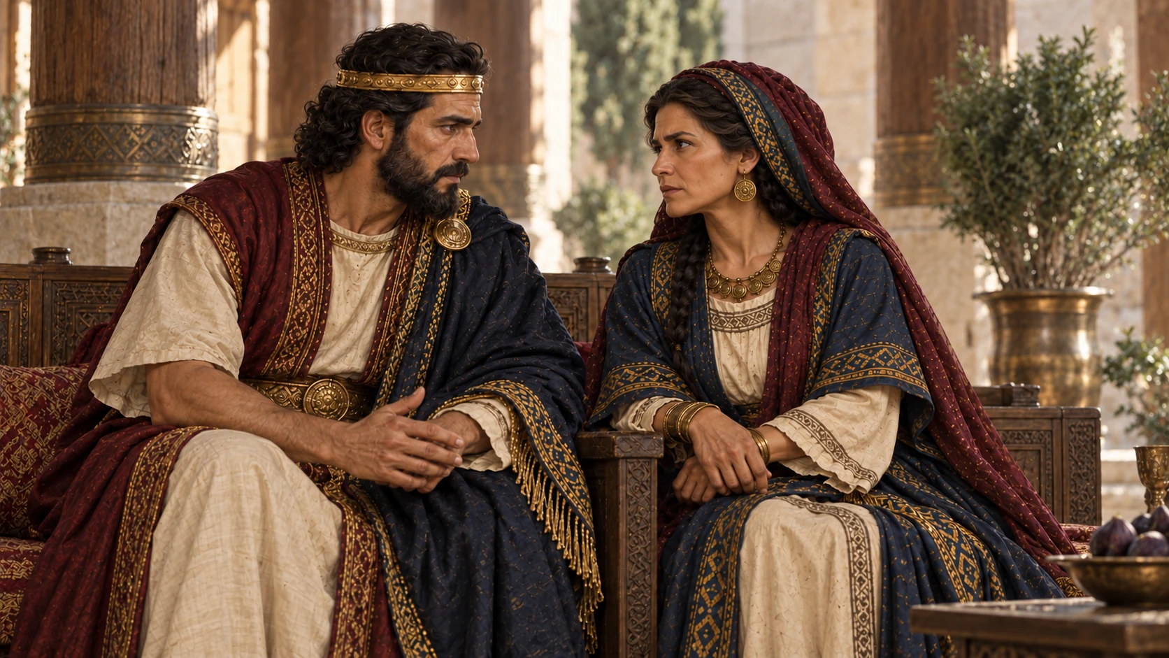 Rehoboam gives Maacah special attention within his royal household.