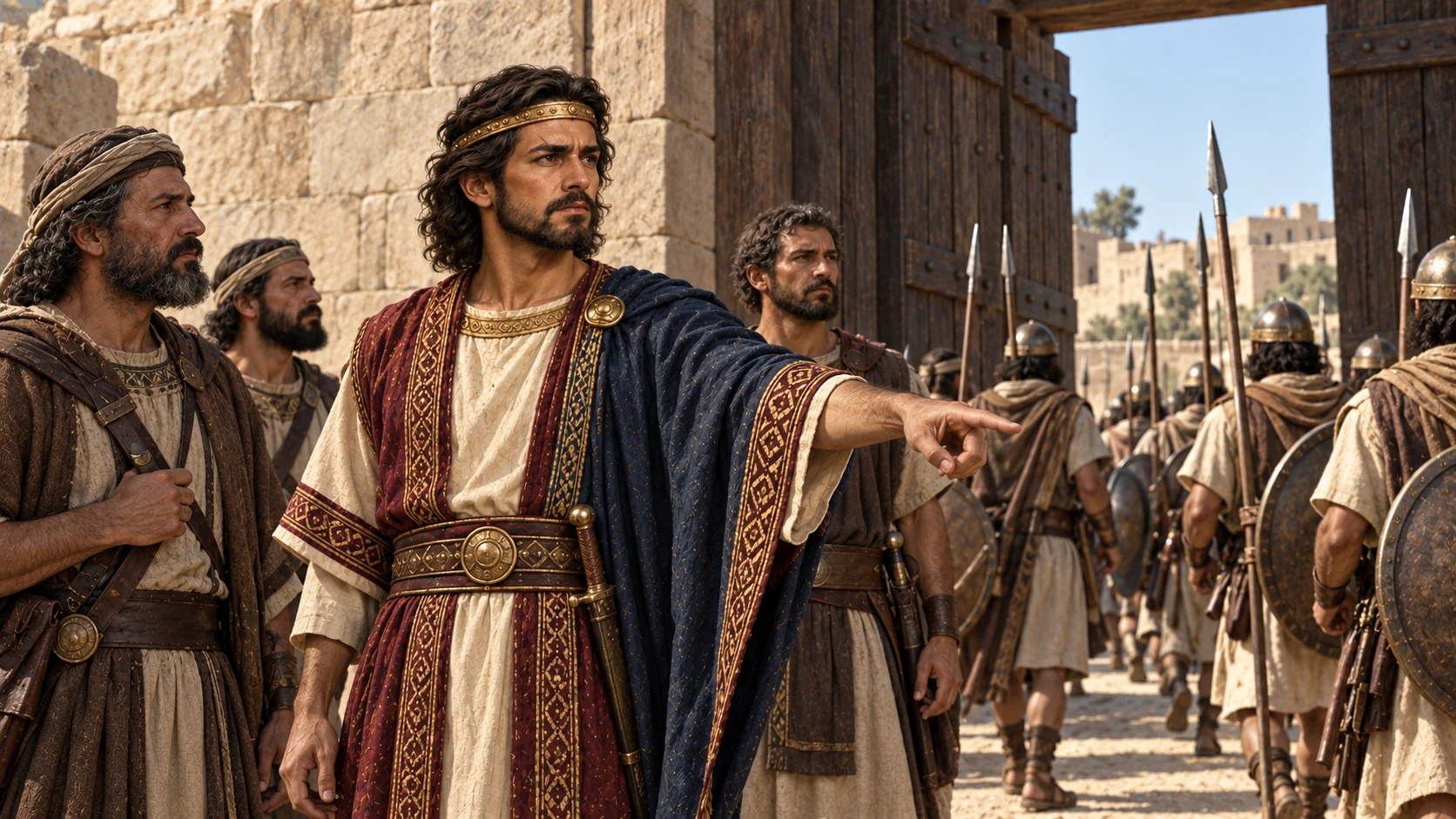 Abijah prepares for continuing war as king of Judah.
