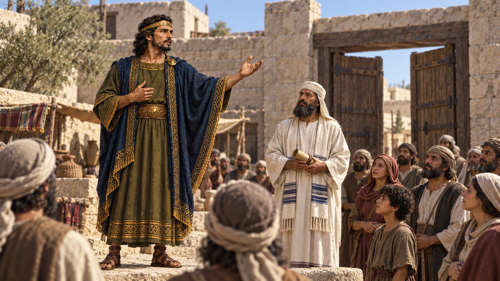 Asa addresses Judah about seeking Yahweh and keeping the law and commandment.