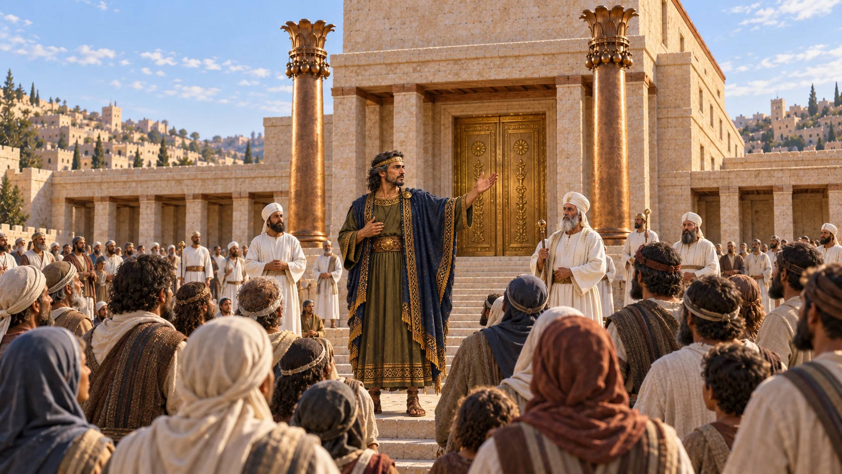 The people gather at Jerusalem in the third month of Asa’s fifteenth year.