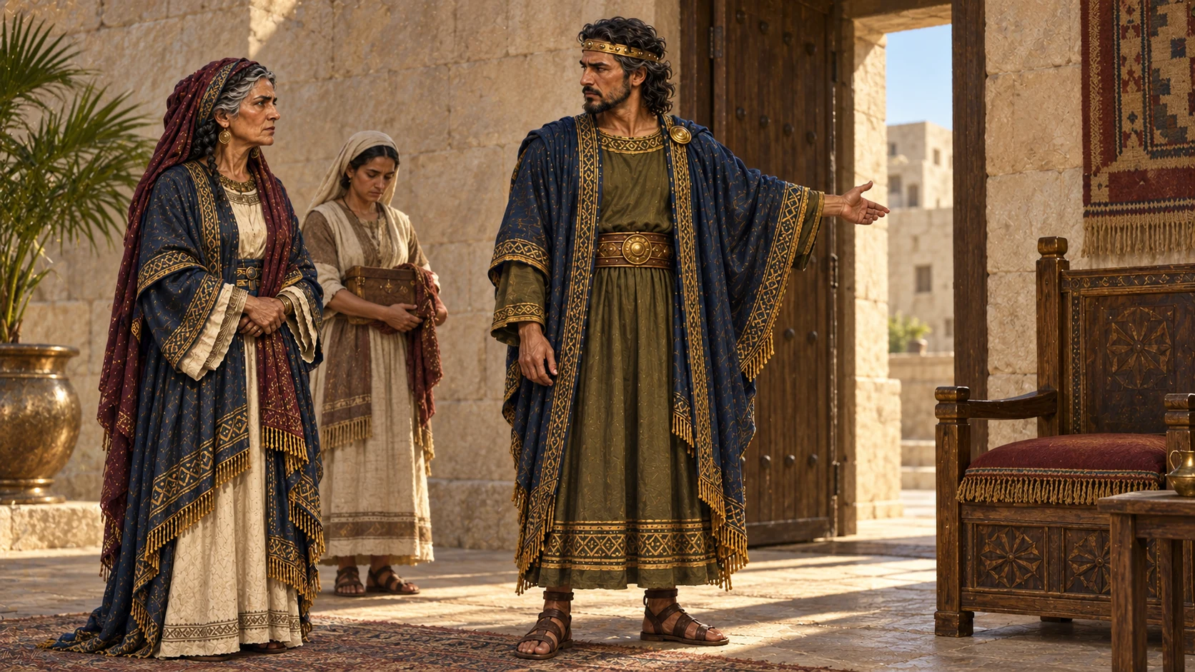Asa removes Maacah as queen mother and destroys her dreadful Asherah image.