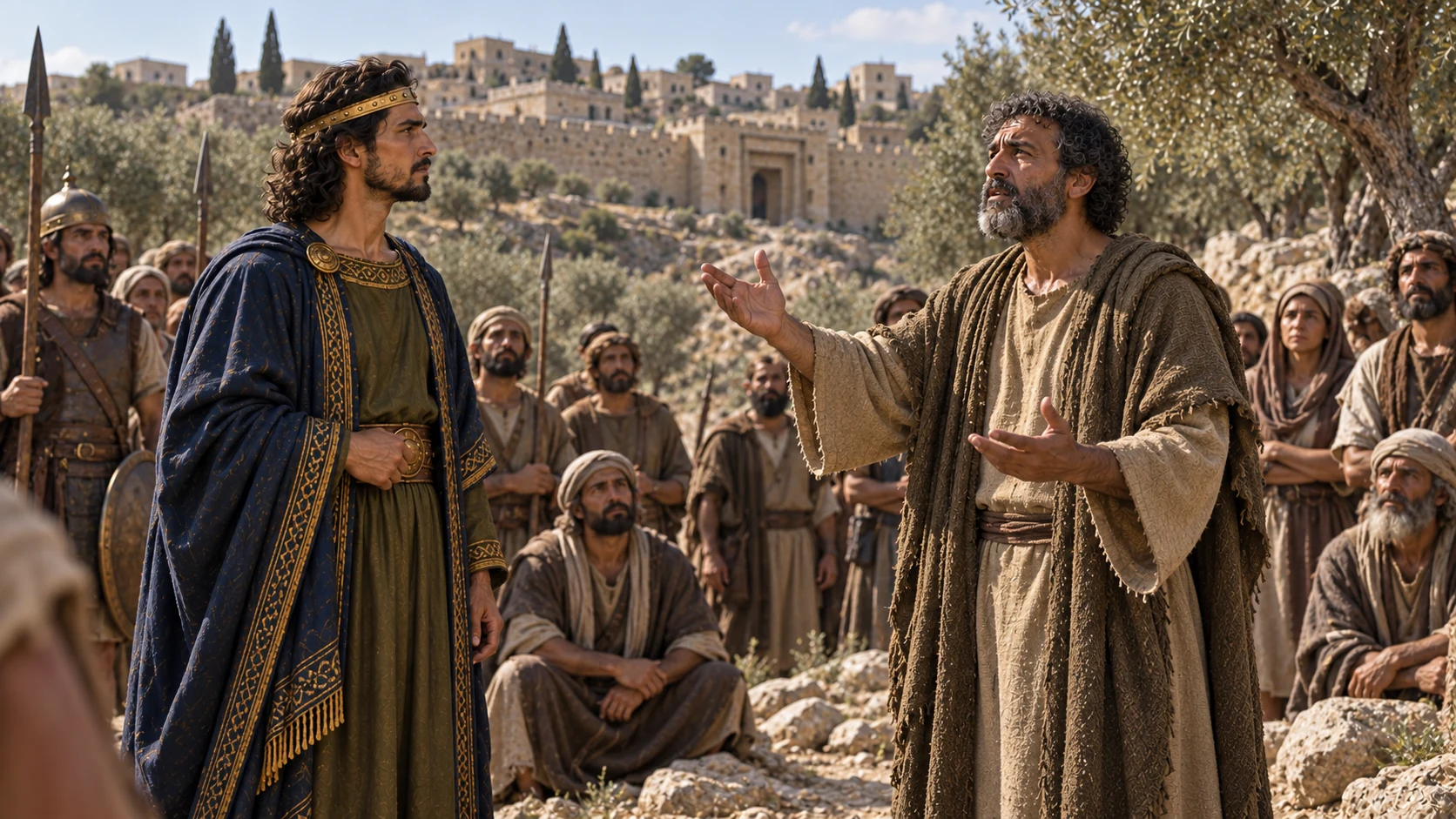 Azariah meets Asa and warns Judah and Benjamin to seek Yahweh.
