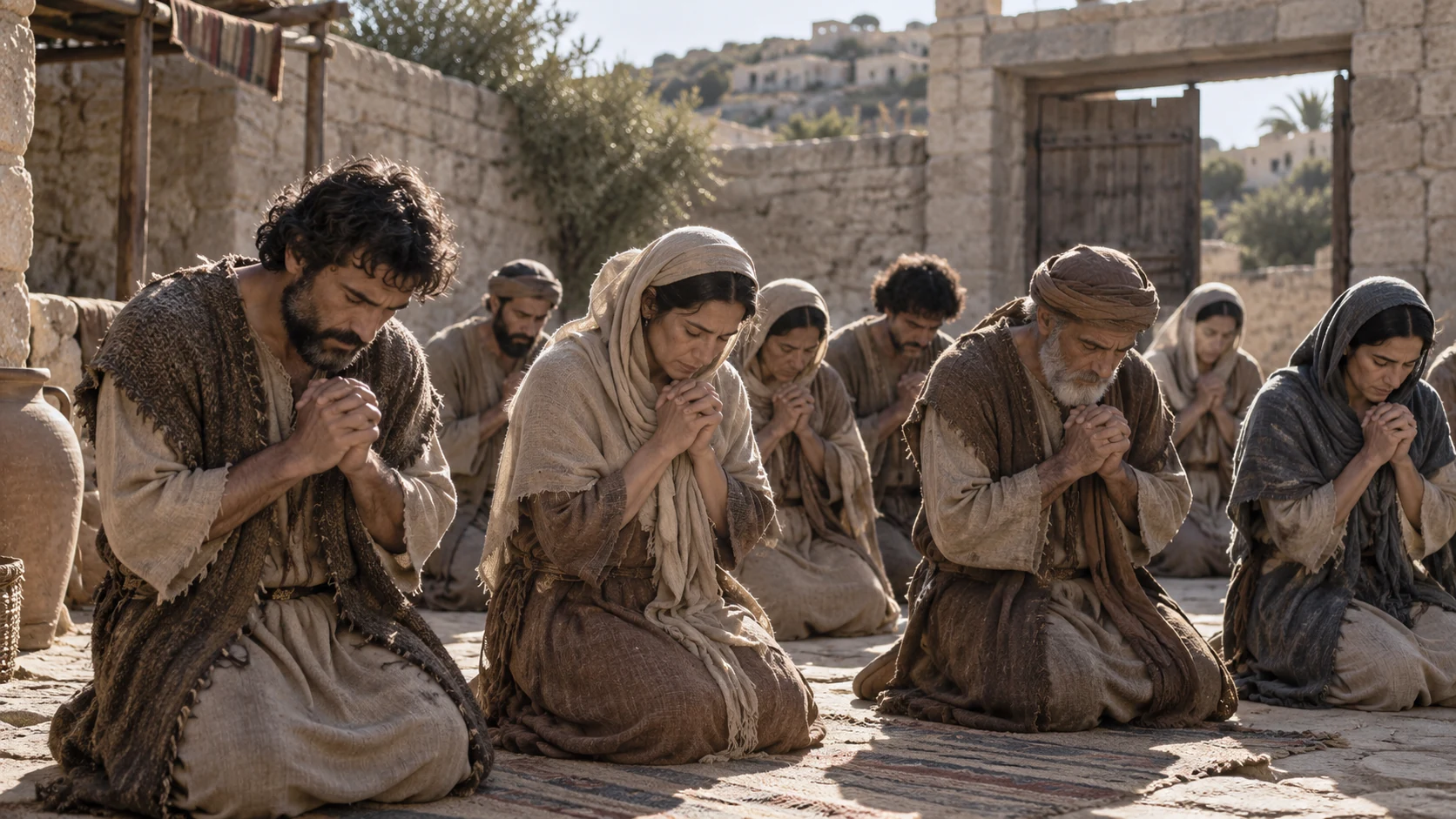 Azariah recalls how Israel sought Yahweh in distress and found him.