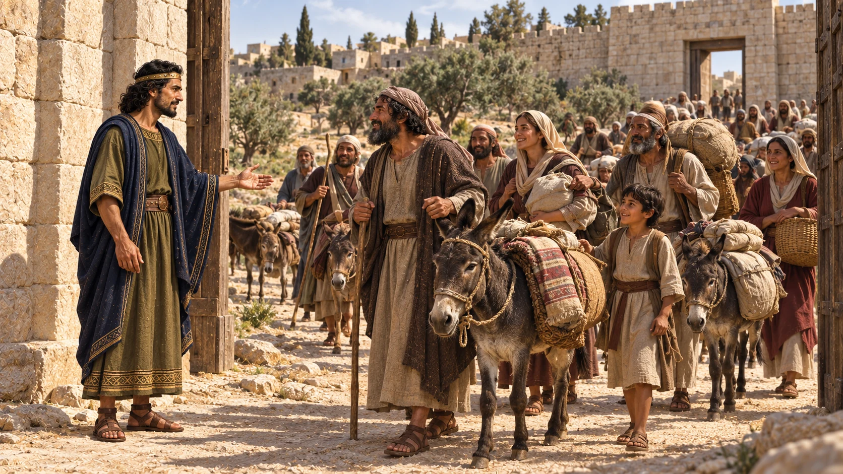 Asa gathers Judah, Benjamin, and sojourners from Ephraim, Manasseh, and Simeon.