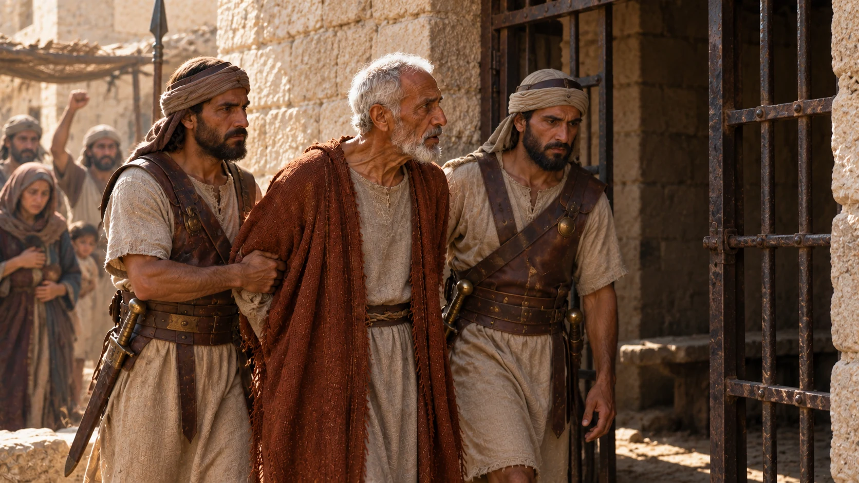 Asa angrily imprisons Hanani and oppresses some people.