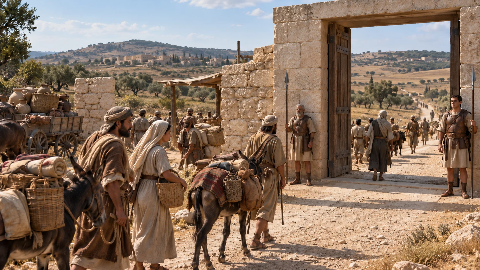 The surrounding kingdoms do not make war against Jehoshaphat.