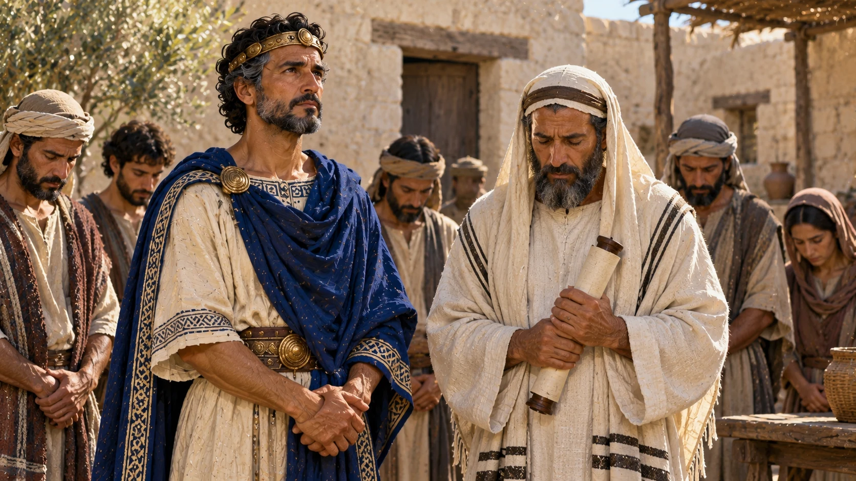 Jehoshaphat follows the commandments and seeks God rather than the Baals.